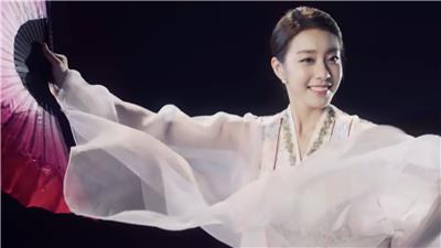  朝鲜舞，韩国阿里郎扇舞