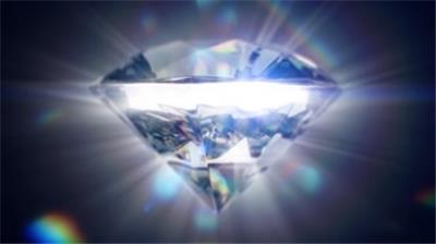 钻石特写展示唯美浪漫震撼珠宝