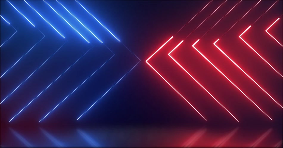 led背景  科技背景 红蓝光线背景视频背景视频 发布会 舞台 科技